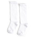 LITTLE STOCKING CO: SCALLOPED FANCY KNEE HIGH SOCKS
