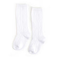 LITTLE STOCKING CO: WHITE KNEE HIGH SOCKS