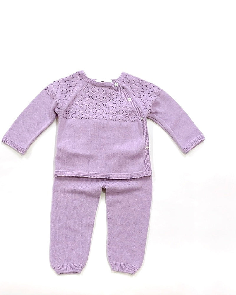 MARTIN ARANDA - LILAC KNIT 2 PC