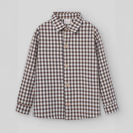 PAZ RODRIGUEZ: “CERVATILLO” Boys Woven Shirt