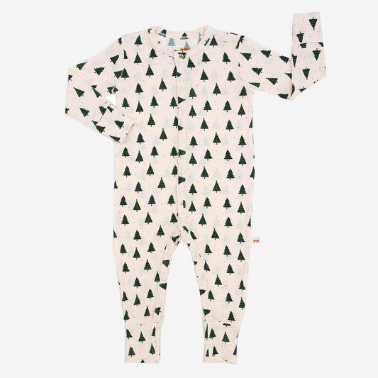 PETITE HAILEY: BAMBOO LS SNAP ROMPER