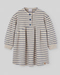 PAZ: KNIT NEWBORN DRESS “NOGAL”