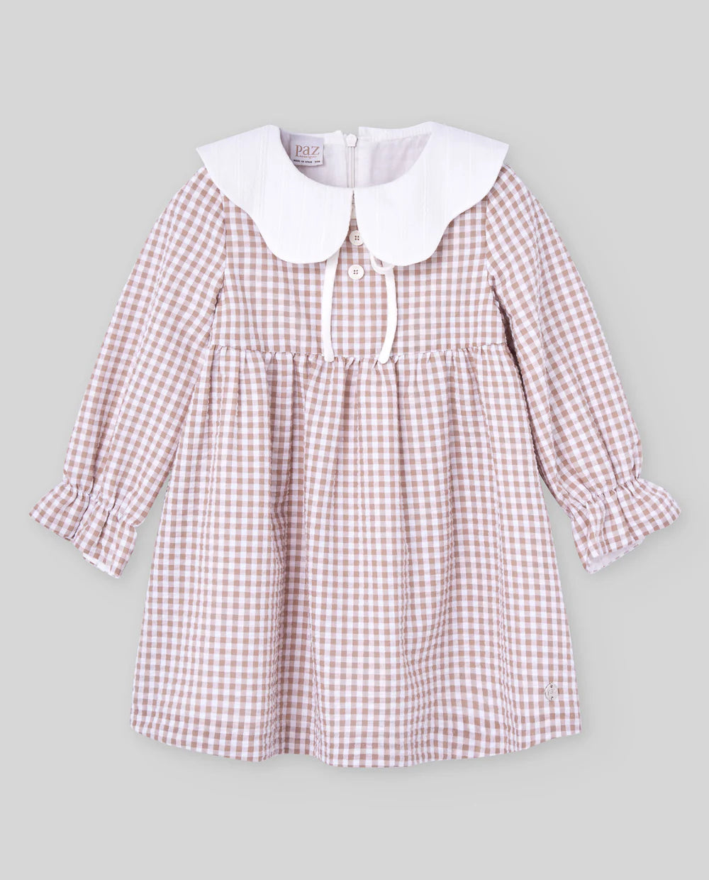 PAZ: WOVEN GIRL DRESS “SETITAS”