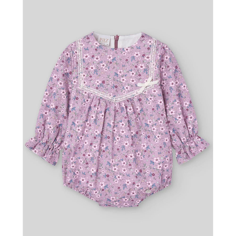 PAZ: WOVEN NEWBORN SHORTS “VIOLETA”