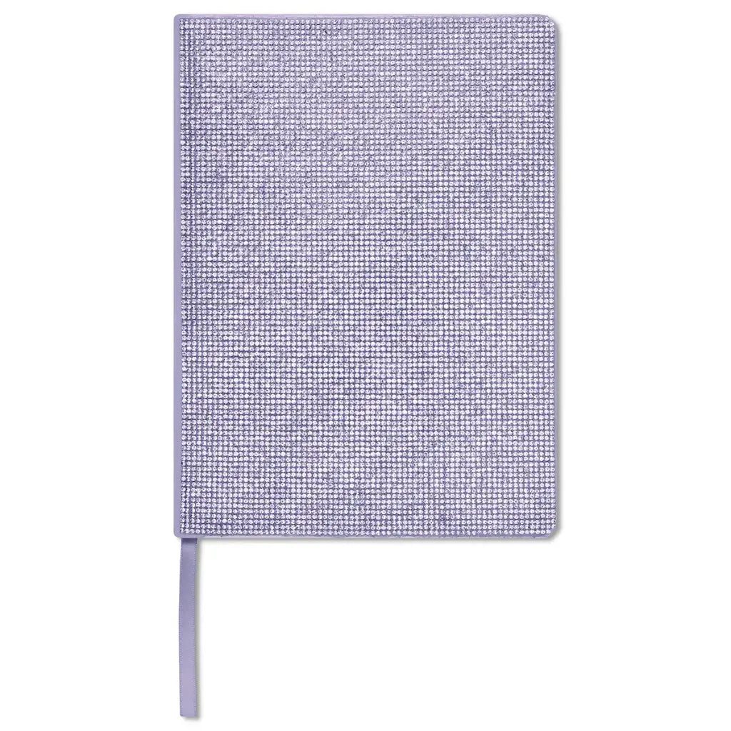 ISCREAM : LAVENDER RHINESTONE JOURNAL
