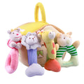 Plush Rattles in house