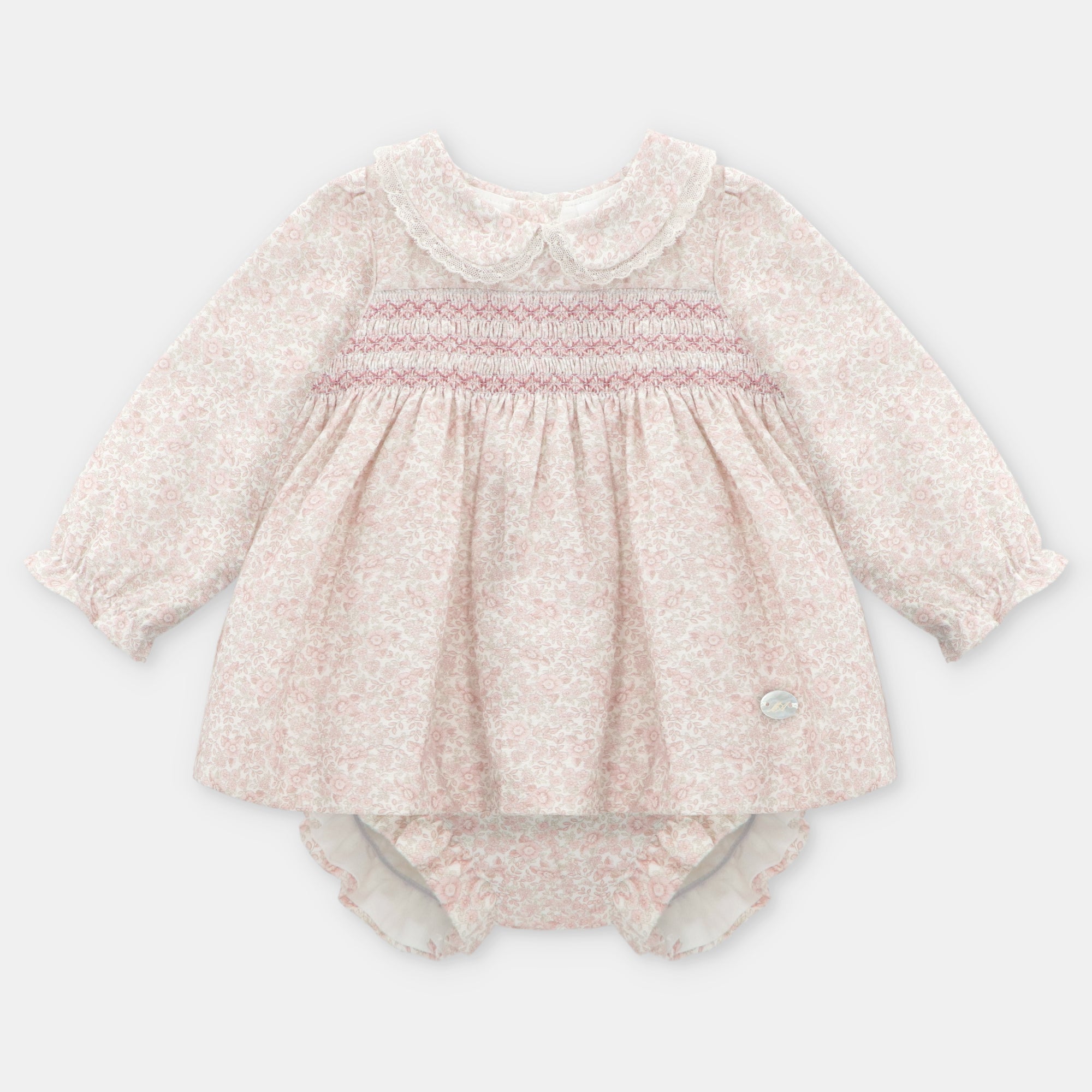 Martin Aranda : Girls Printed Dress & matching bloomer