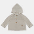Martin Aranda : Draylon Knitted Duffle Hooded Cardigan