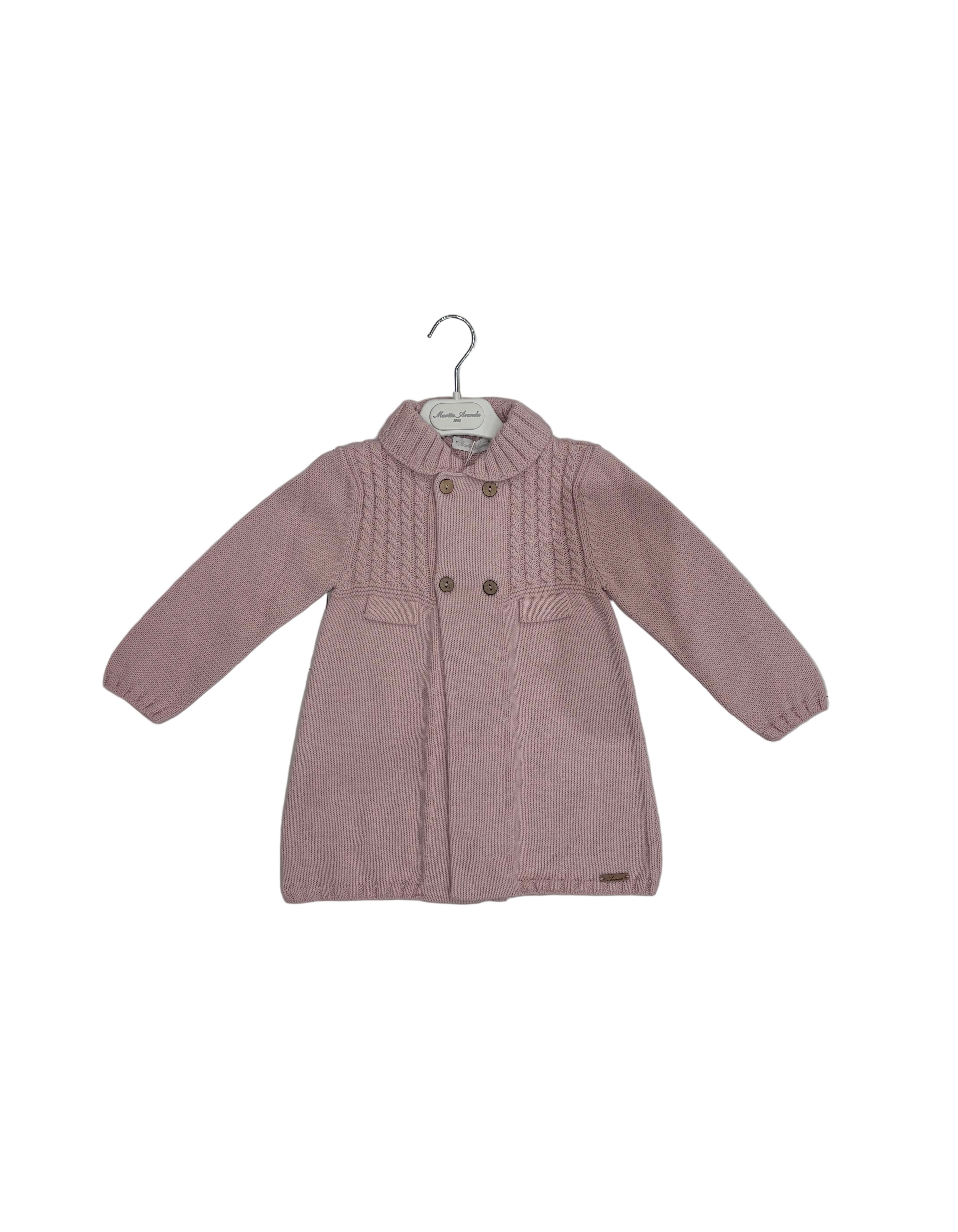 Martin Aranda : Girls Draylon Sweaters Knit Coat Sheffield