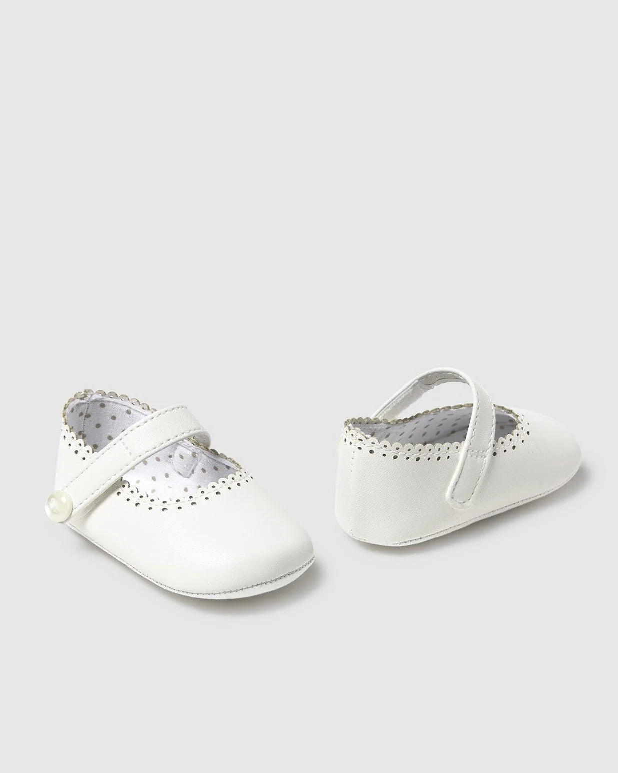 MAYORAL: SIMPLE STRAP BUTTON SHOE