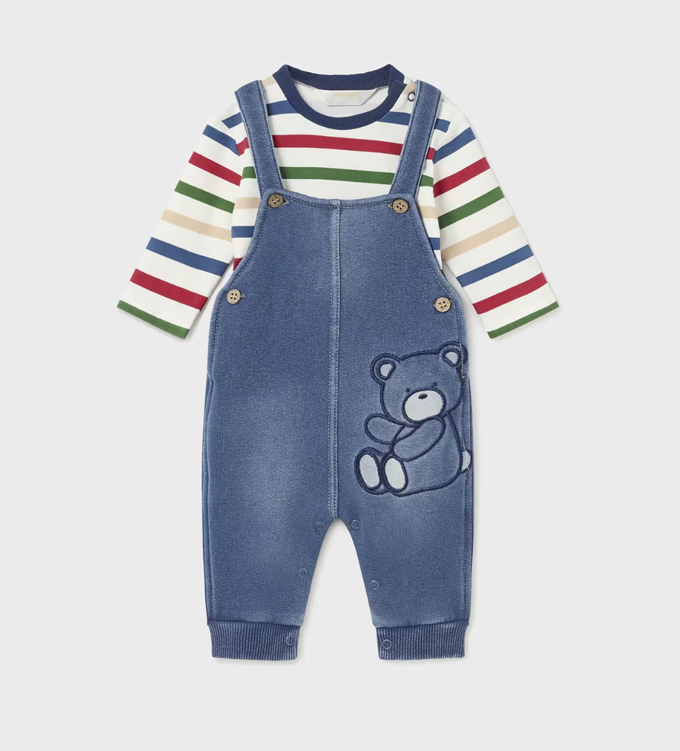 MAYORAL: BOYS DENIM OVERALL