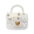 DOE A DEER : WHITE CROWN PEARL PURSE