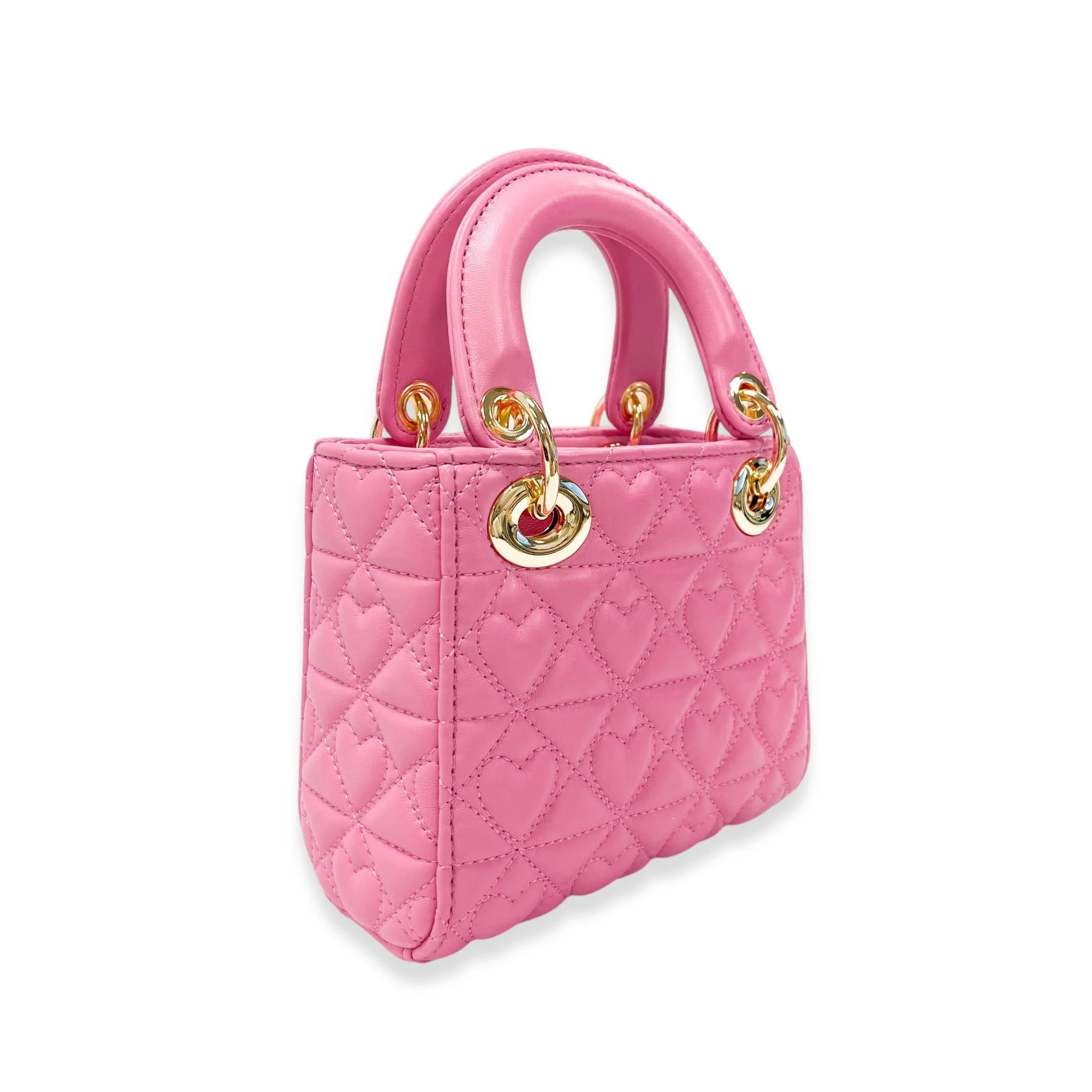 DOE A DEAR: HEART-QUILTED BAG