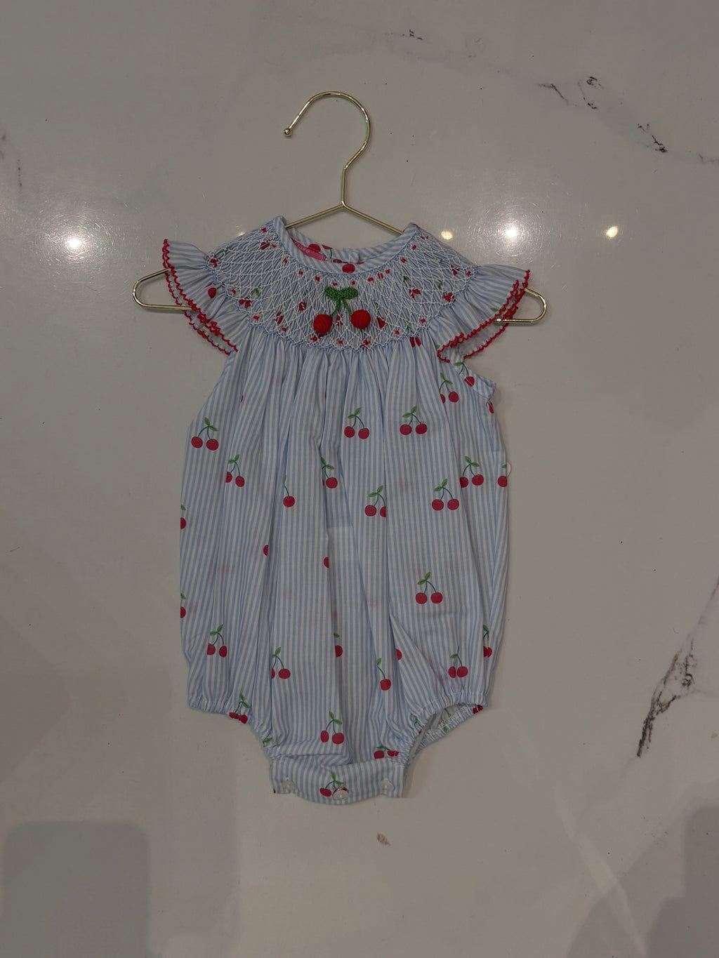 CLAIRE & CHARLIE : Cherry Romper