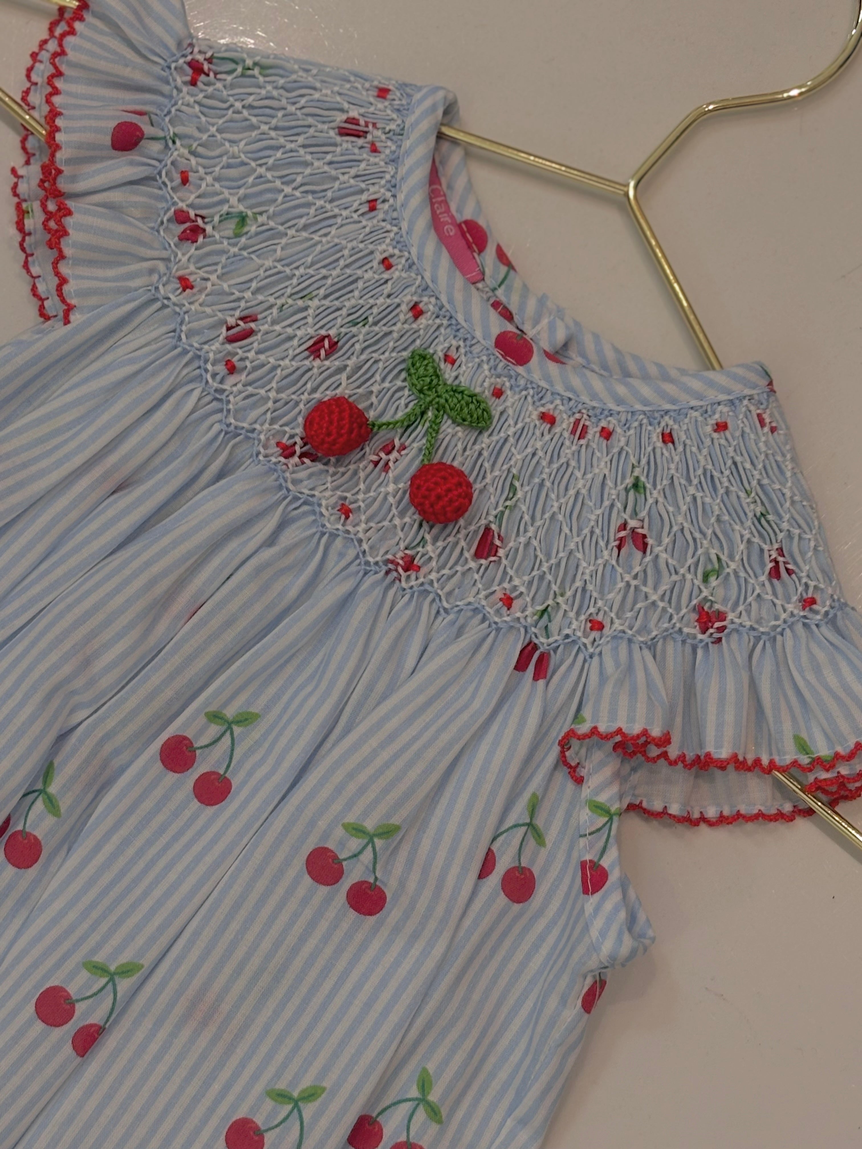 CLAIRE & CHARLIE : Cherry Romper