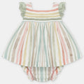 MARTIN ARANDA : DRESS & BLOOMER SET WOVEN FABRIC