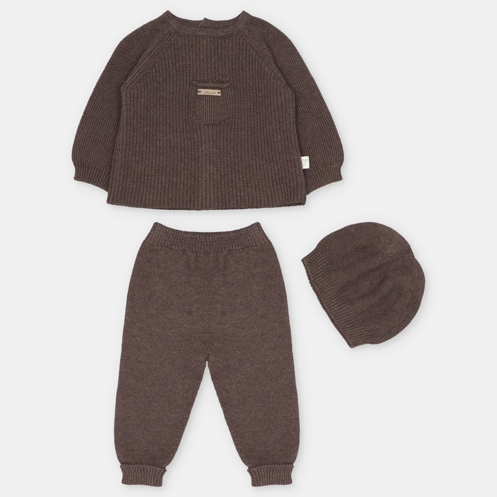Martin Aranda : Set- Top, Leggings wo/feet & bonnet