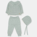 Martin Aranda : Set - Top, Leggings W/Feet & Bonnet