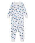 KISSY KISSY : CONSTRUCTION TRUCK PAJAMA SET SNUG PRINT