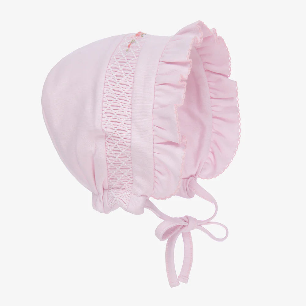 KISSY KISSY : BONNET W/ HAND SMOCK