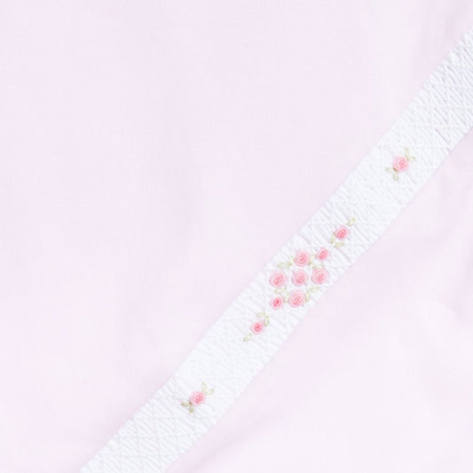 Pink White Blanket