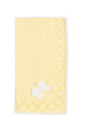 DK: Yellow Knit Blanket
