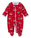 KISSY KISSY: CHRISTMAS FOOTIE W/ ZIP