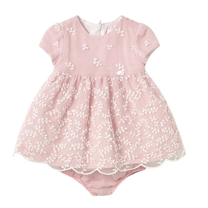 MAYORAL: FLORAL GARLAND DRESS