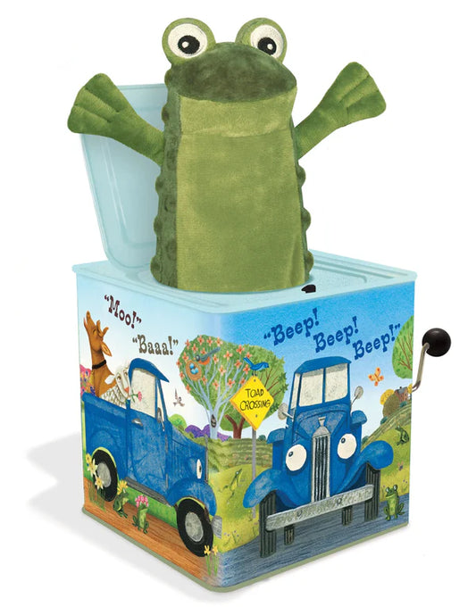 YOTTOY Little Blue Truck Jack in the Box