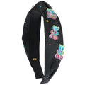 BARI LYNN: CRYSTALLIZED 3D LARGE GUMMY BEAD KNOT HEADBAND