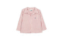 DK: Red Stripe Button Shirt