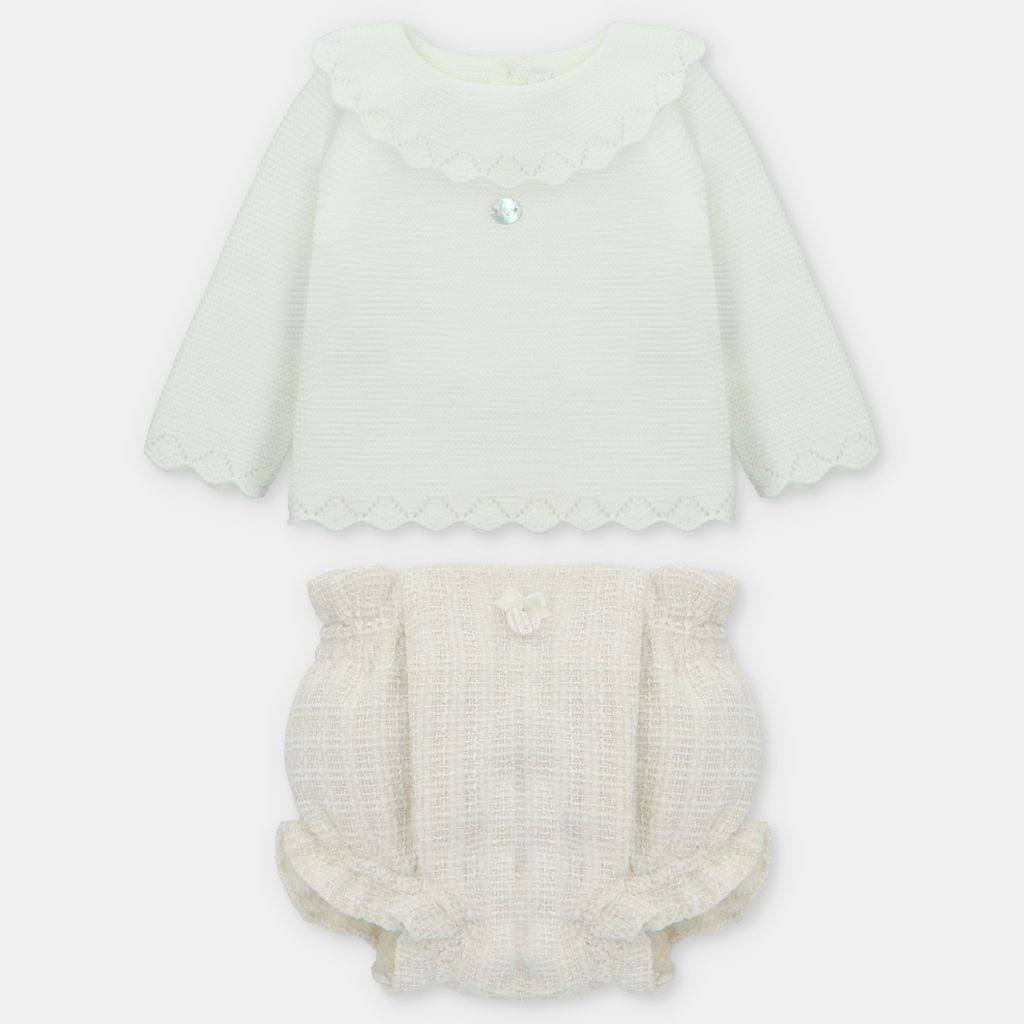 MARTIN ARANDA: SWEATER AND BLOOMER SET