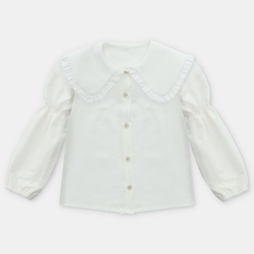 MARTIN ARANDA: COLAR SHIRT WITH PLAID PANTS