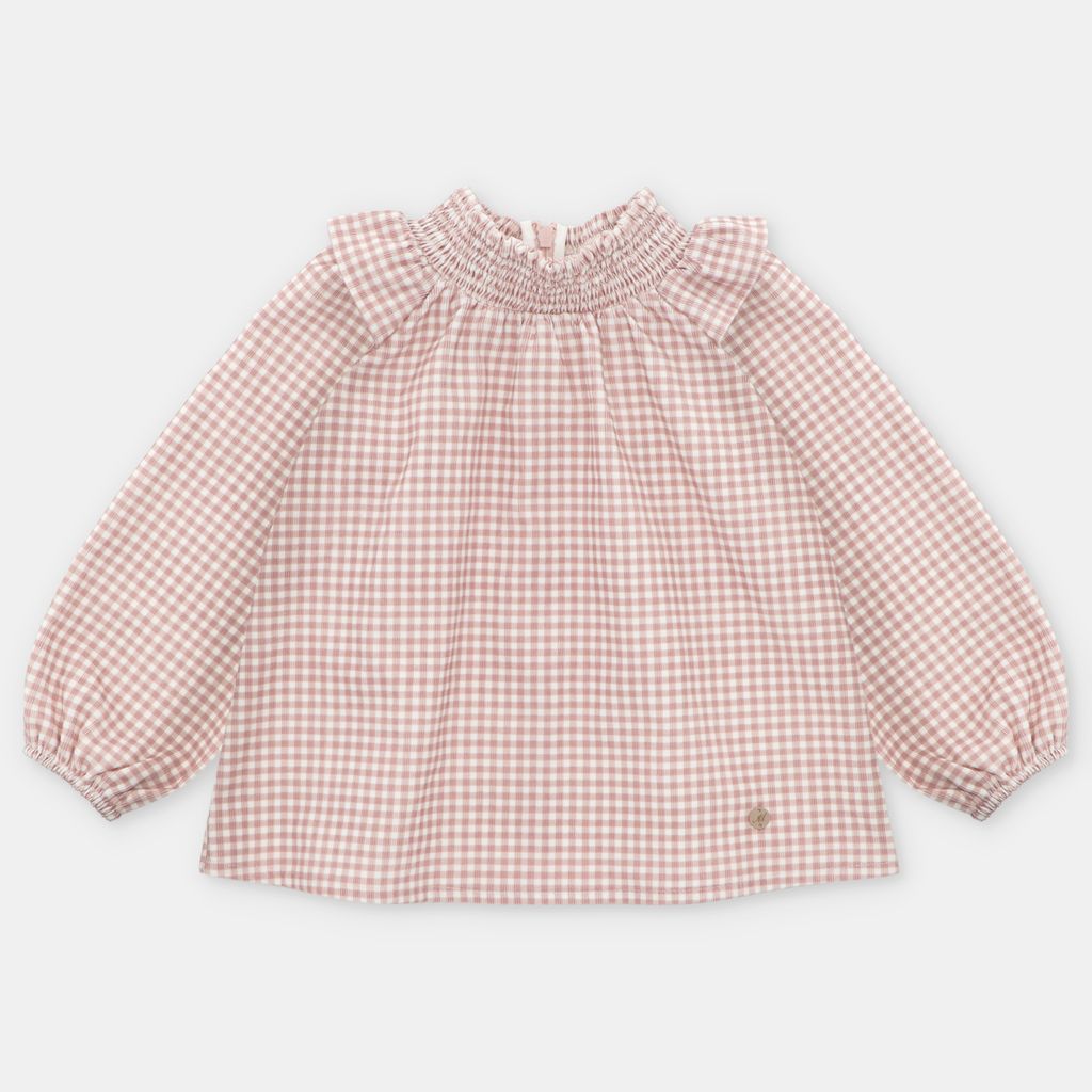MARTIN ARANDA: CHECKERED BLOUSE CARDIFF