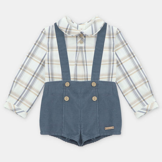 MARTIN ARANDA: BOYS PLAID SET