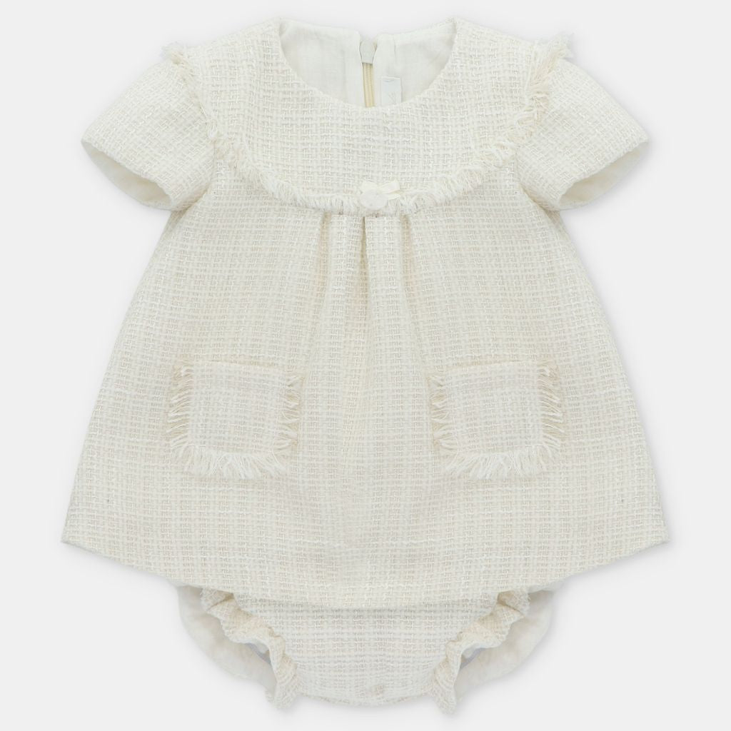 MARTIN ARANDA: DERBY BLOOMER & DRESS SET