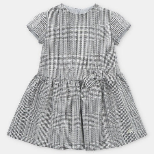 MARTIN ARANDA: BLACK CHECKERED DRESS