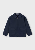 MAYORAL: Children's piqué zip-up sweatshirt