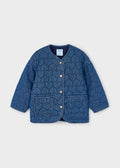 MAYORAL: Girl's heart-shaped denim jacket