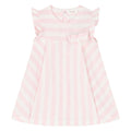 MAYORAL: Striped Pink Flow Dress
