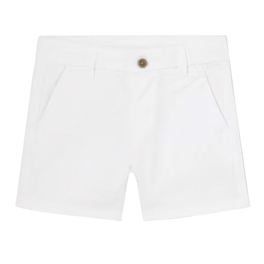 MAYORAL: BOYS WHITE SHORTS
