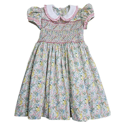 Marco & Lizzy Adrian Smocked Girl's Dress
