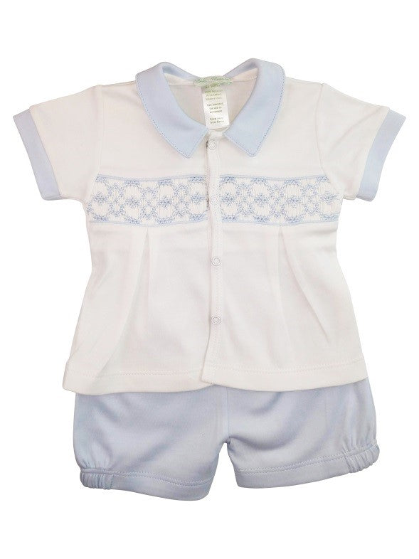 BABY THREADS: HAND SMOCKED SET