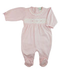 BABY THREADS : PINK BOW’S FOOTIE