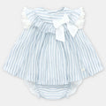 Martin Aranda: Striped Dress & Bloomer Set