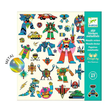 DJECO: PG Stickers Robots