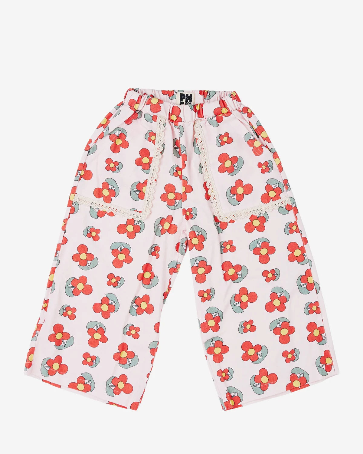 PETITE HAILEY : Rowyn Pink Flow Pants