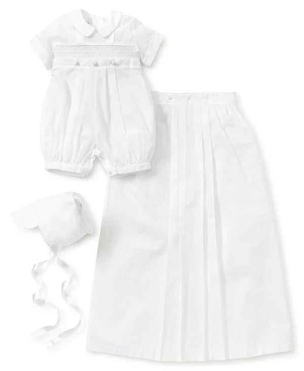 KISSY KISSY: PHILLIP S/S Pima Cotton Converter Gown & Hat Set