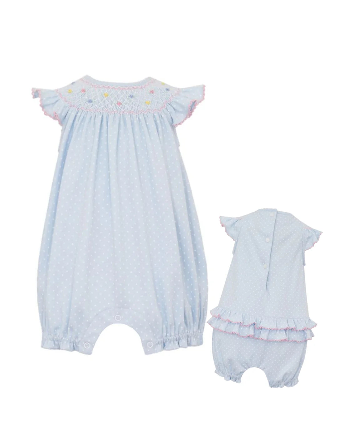 PETIT BEBE : Lisa Blue Romper