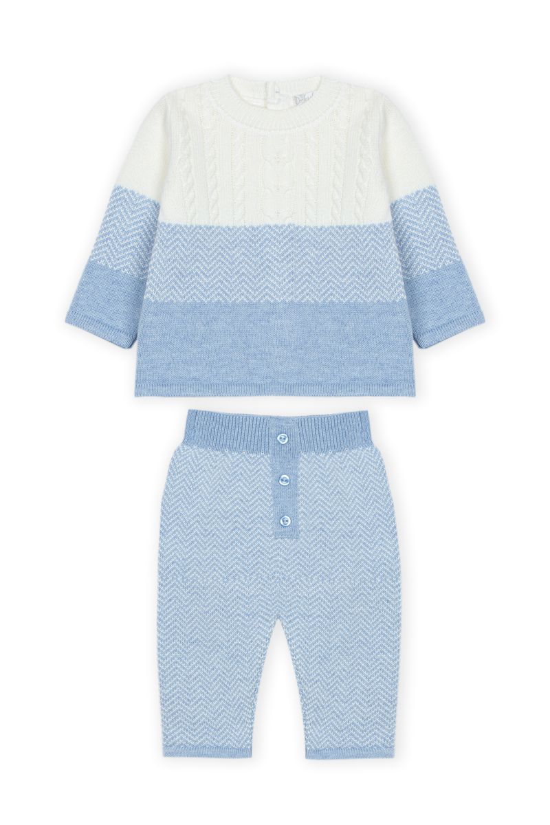 Dr. Kid : 2 Piece Set - Top & Legging WO/Feet in Sweater Knit - Littlefolk